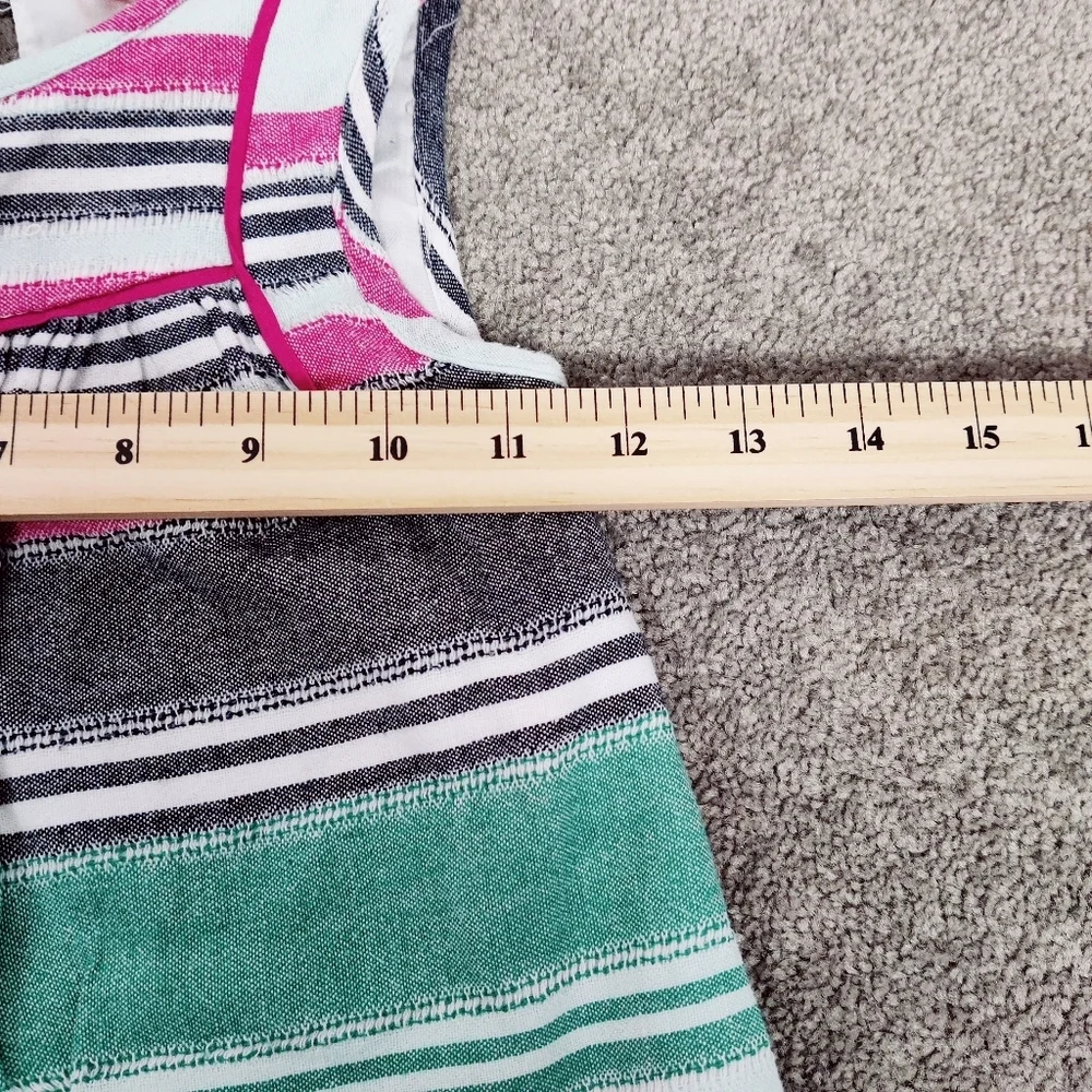 Joe Fresh Girl's Striped 100% Cotton Dress Size 5T Lined Bohemian Summer - Picture 5 of 9